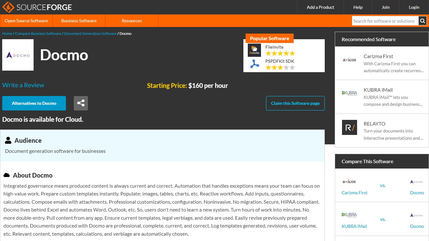 Docmo Reviews and Pricing 2022 - SourceForge